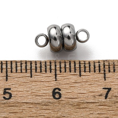 304 Stainless Steel Magnetic Clasps X-STAS-A121-04P-1