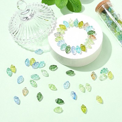 100Pcs Handmade Lampwork Beads LAMP-CJ0002-90-1