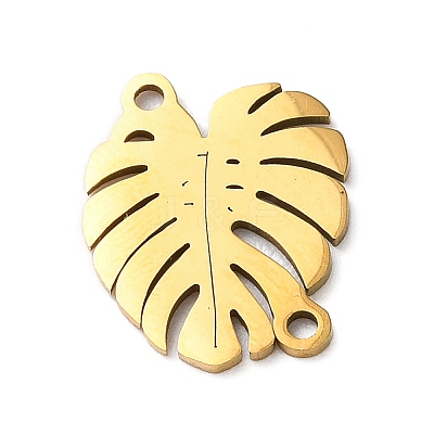 304 Stainless Steel Connector Charms STAS-P328-04A-G-1