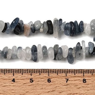 Natura Blue Rutilated Quartz Beads Strands GG-CBAC13F-B02-01-1