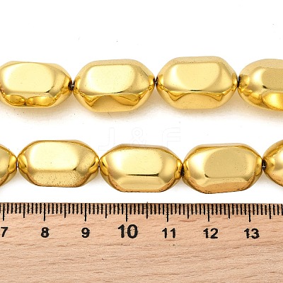 Electroplate Glass Beads Strands EGLA-F166-17-1