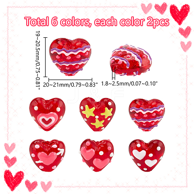 Handmade Lampwork Beads LAMP-PH0001-32B-1