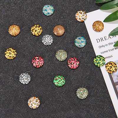 Glass Cabochons GLAA-SC0001-04-1
