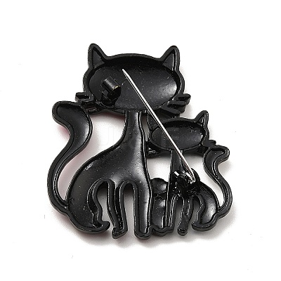 Alloy Enamel Brooches JEWB-P013-18EB-1