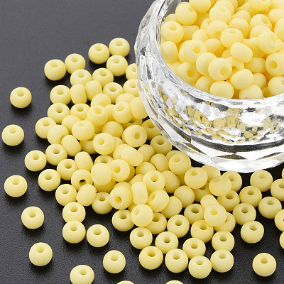 6/0 Glass Seed Beads SEED-T005-14-B23-1