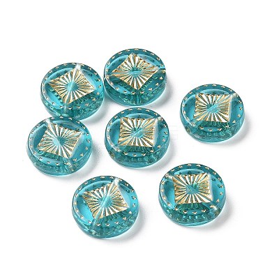Transparent Acrylic Beads LS-OACR-E015-04-1