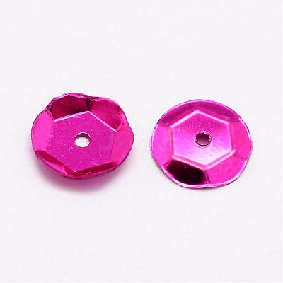 Plastic Paillette Beads PVC-A001-4mm-09-1