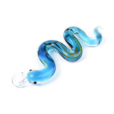Handmade Lampwork Big Pendants LAMP-N034-17C-1
