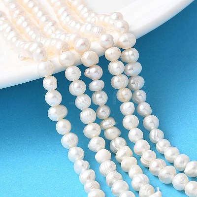Natural Cultured Freshwater Pearl Beads Strands PEAR-I007-07O-02A-1