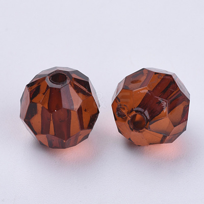 Transparent Acrylic Beads TACR-Q257-8mm-V60-1