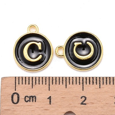 Golden Plated Alloy Charms ENAM-S118-02C-1