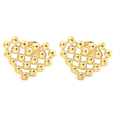 304 Stainless Steel Stud Earring for Women EJEW-C067-18G-1