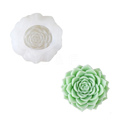 Succulent Plant DIY Candle Silicone Molds PW-WGF52C4-06-1