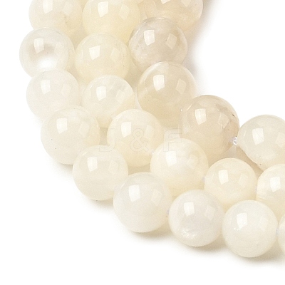 Natural White Moonstone Beads Strands G-F306-05AB-6mm-01-1