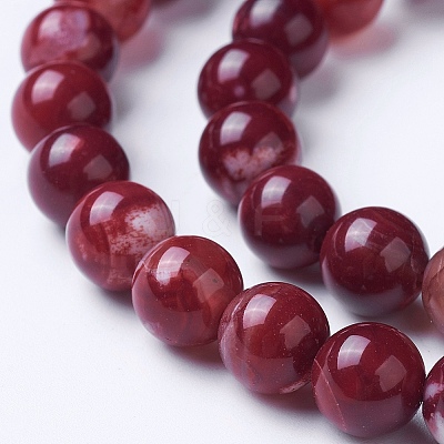 Natural Agate Beads Strands X-G-G754-04-8mm-1
