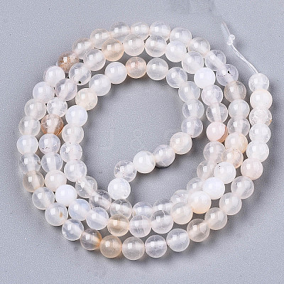 Natural Crackle Agate Beads Strands G-S359-240B-1