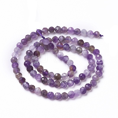 Natural Amethyst Beads Strands G-L581A-001-1