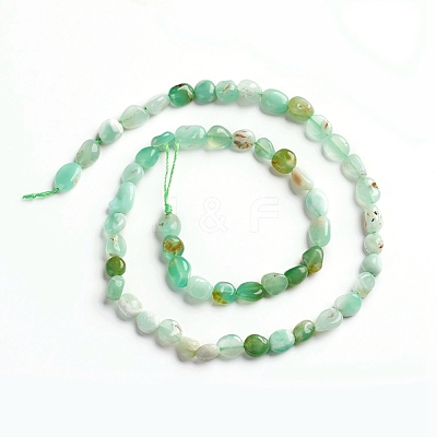 Natural Chrysoprase Beads Strands G-D0002-B21-1