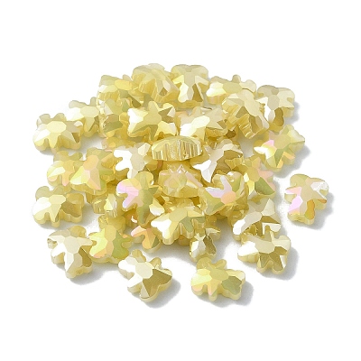 Electroplate Glass Beads EGLA-P059-01B-AB07-1