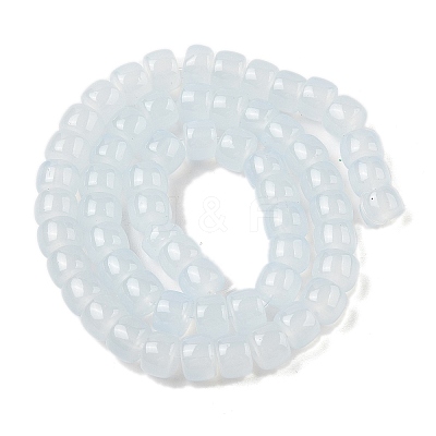 Baking Plating Glass Beads Strands GLAA-H036-01C-1