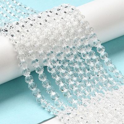 Transparent Glass Beads EGLA-A035-T6mm-D19-1