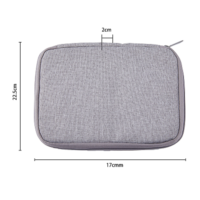 Nylon Watch Bands Storage Bag ABAG-WH0038-20A-1