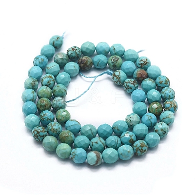 Natural Magnesite Beads Strands G-D0012-01B-1