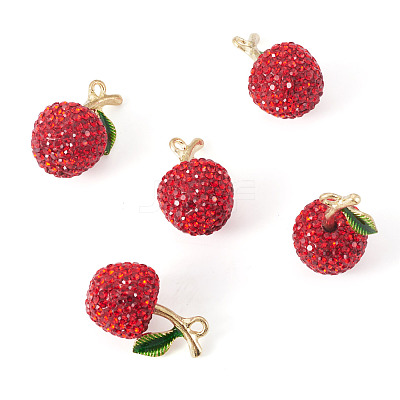 5Pcs Handmade Polymer Clay Beads CLAY-TA0001-98A-1
