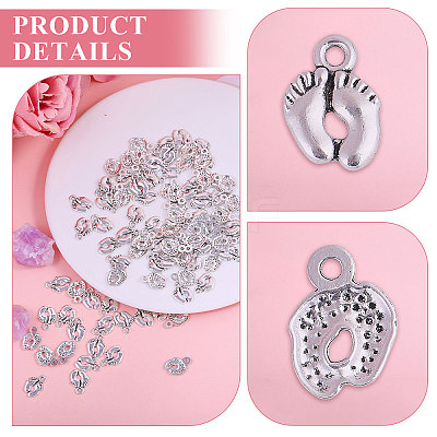 150Pcs Tibetan Style Alloy Pendants FIND-CA0010-17-1