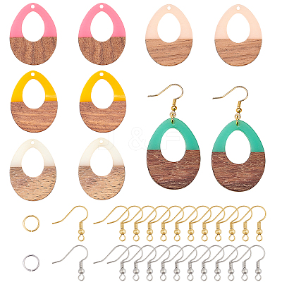 DIY Dangle Earring Making Kits DIY-OC0002-53-1