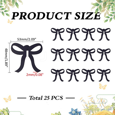 25Pcs Acrylic Wine Glass Charms AJEW-ME0001-12B-1