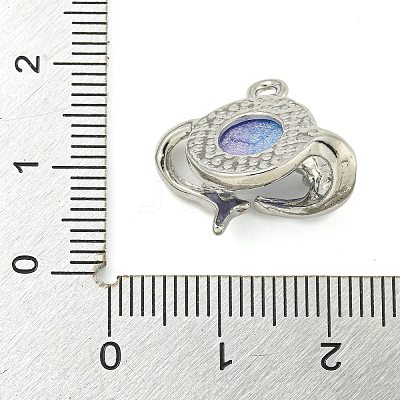 Alloy And Resin Pendants PALLOY-S029-01A-02-1