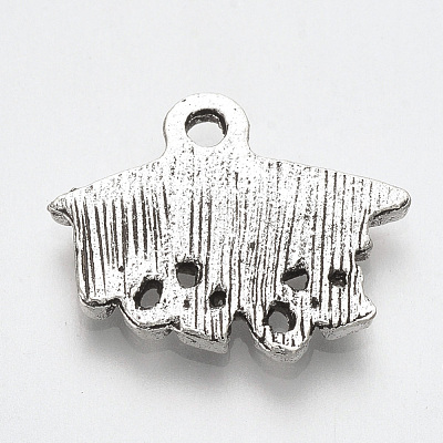Tibetan Style Alloy Pendants TIBE-T010-28AS-RS-1