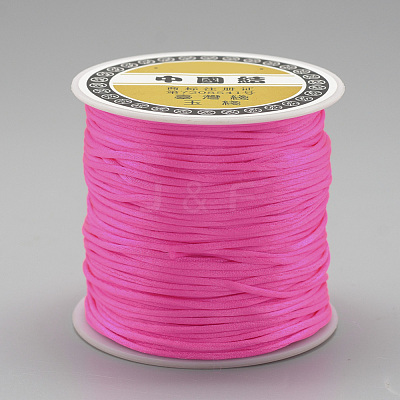 Nylon Satin Rattail Cords NWIR-Q010A-F106-1