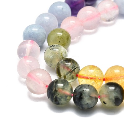 Natural Mixed Gemstone Beads Strands G-E576-07C-1
