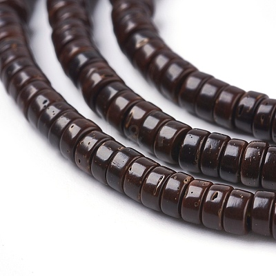Coconut Beads Strands COCO-O009-03-4x2mm-1