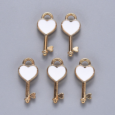 Alloy Enamel Pendants ENAM-S121-057B-1