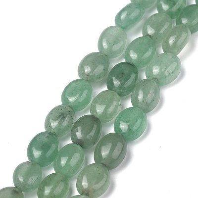 Natural Green Aventurine Beads Strands LS-G-Z006-A15-1