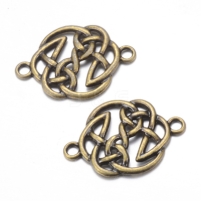 Tibetan Style Alloy Links X-TIBE-S299-035AB-NR-1