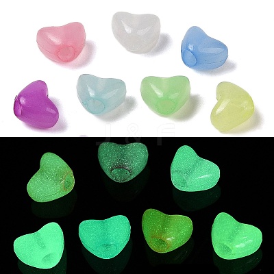 Luminous Acrylic Beads OACR-H119-03-1