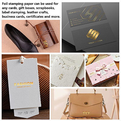 120M Stamping Hot Foil Paper DIY-WH0308-857B-1