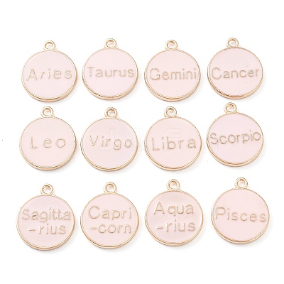 Alloy Enamel Pendants ENAM-S124-01A-09-1