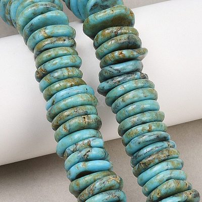 Graduated Synthetic Turquoise Beads Strands G-A237-01D-1