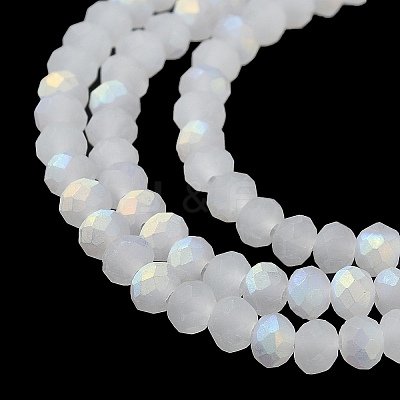 Imitation Jade Glass Beads Strands X1-EGLA-A034-J2mm-MB05-1