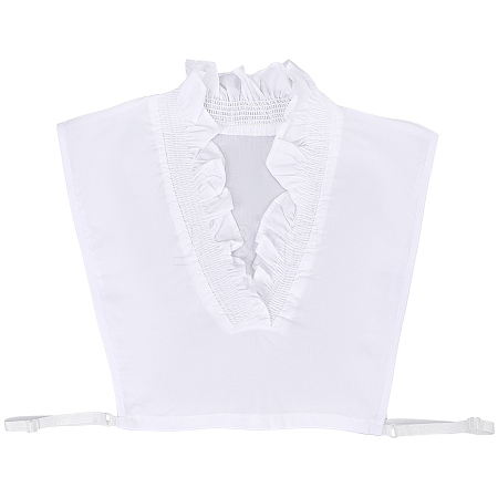 Detachable Cotton Shirt Women False Collar AJEW-WH20054-051-1