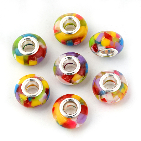 Resin European Beads RPDL-N015-01F-1