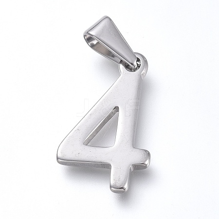 Non-Tarnish 304 Stainless Steel Pendants STAS-L210-05J-P-1