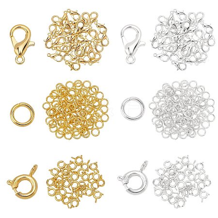   Metal Jewelry Clasps Kits KK-PH0001-54-1