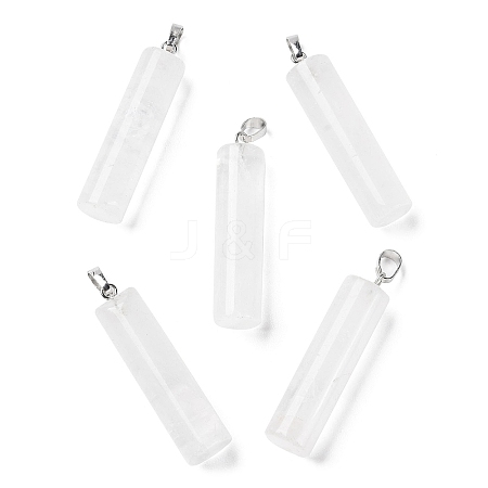 Natural Quartz Crystal Pendants G-E603-02P-05-1