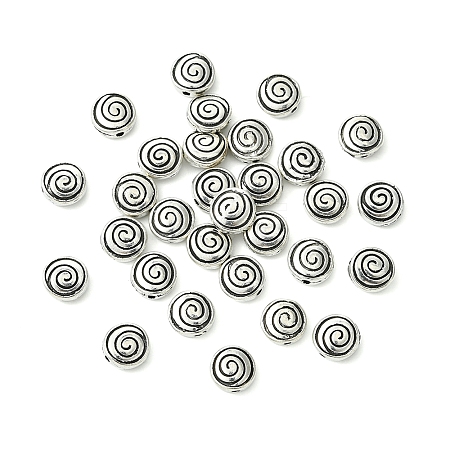 30Pcs Tibetan Style Alloy Beads TIBEB-FS0001-12-1